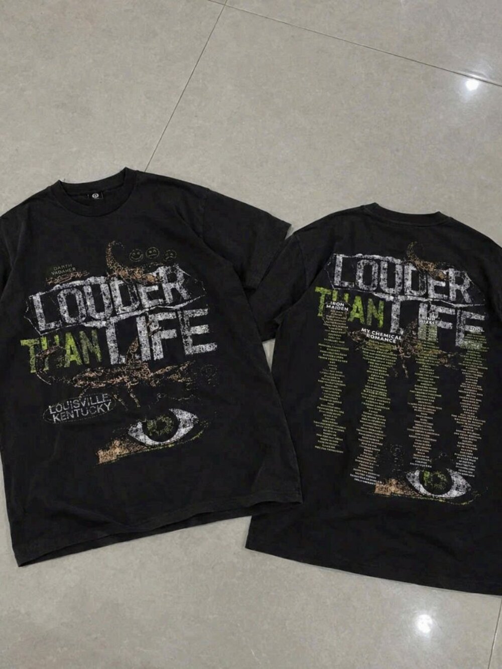 Louder Than Life Music Festival Band Lineup Black Tee